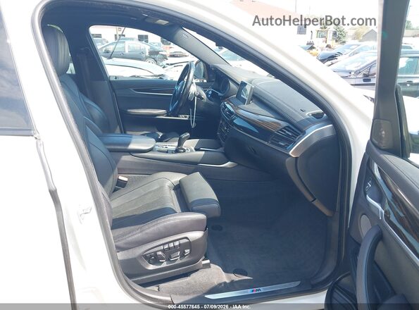 5UXKU2C59H0N84649 2017 BMW X6 White Սալոնի դիմացի տեսք