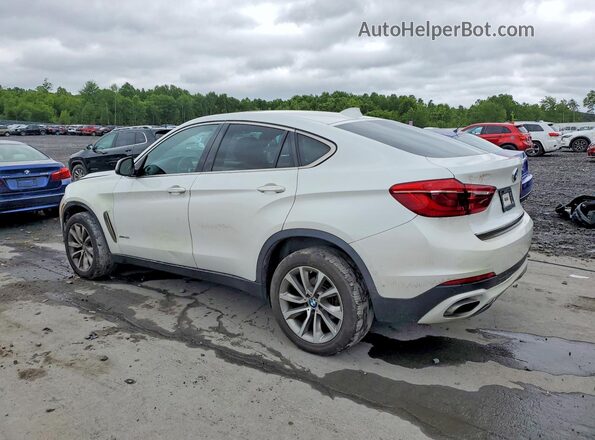 5UXKU2C59J0X49962 2018 BMW X6 White Rear left