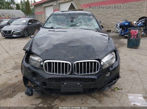 5UXKU6C38H0S99706 2017 BMW X6 Черный Вид панели приборов