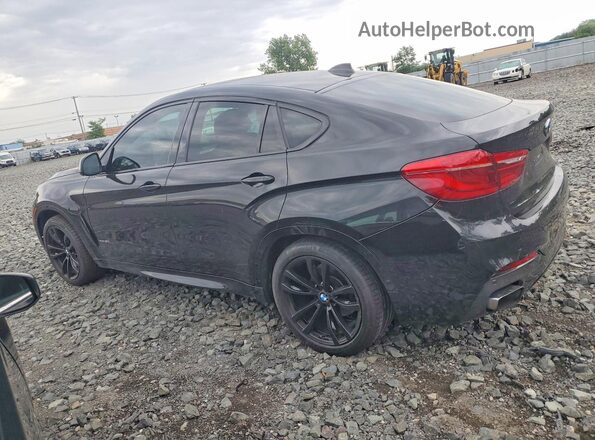 5UXKU6C57KLP60627 2019 BMW X6 Black Tył lewy