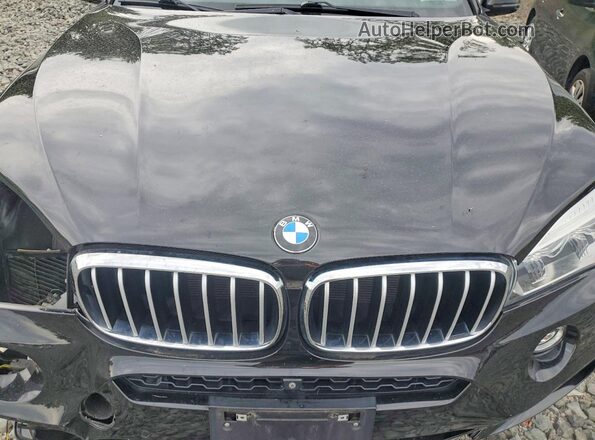 5UXKU6C57KLP60627 2019 BMW X6 Black Widok komory silnika