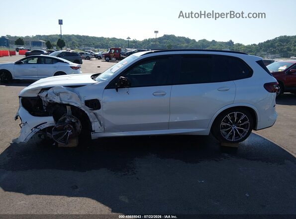 5UXTA6C00N9L97011 2022 BMW X5 White Вид спереду