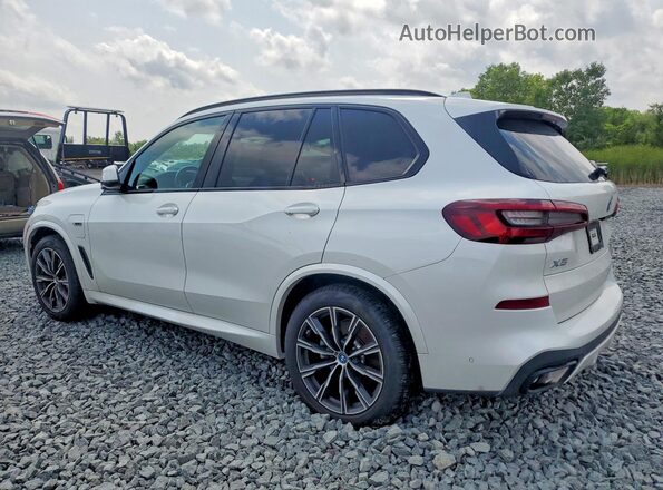 5UXTA6C00P9N45984 2023 BMW X5 White Trasero izquierdo