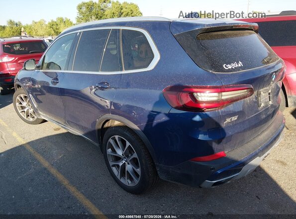 5UXTA6C03M9D34583 2021 BMW X5 Dark Blue უკანა მარცხენა