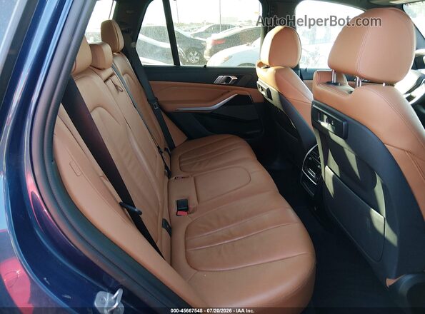 5UXTA6C03M9D34583 2021 BMW X5 Dark Blue VIN კოდის სტიკერის ხედი