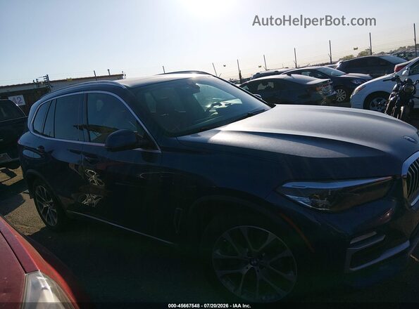 5UXTA6C03M9D34583 2021 BMW X5 Dark Blue უკანა სალონის ხედი