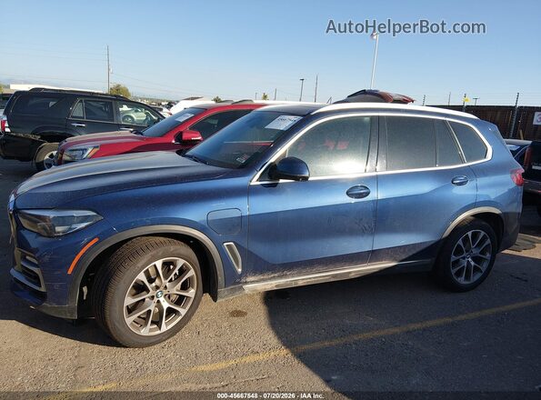 5UXTA6C03M9D34583 2021 BMW X5 Dark Blue სალონის 360-გრადუსიანი ხედი