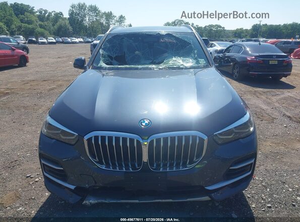 5UXTA6C03N9L34551 2022 BMW X5 Gray Instrument cluster view
