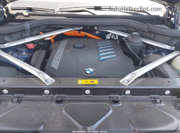 5UXTA6C05N9J55072 2022 BMW X5 Blue Вид ззаду