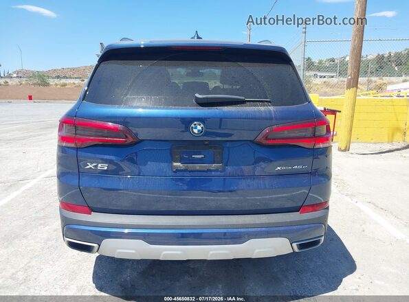 5UXTA6C05N9J55072 2022 BMW X5 Blue 