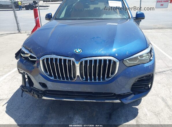 5UXTA6C05N9J55072 2022 BMW X5 Blue 