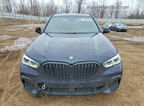 5UXTA6C06P9P23123 2023 BMW X5 Black Դիմացի տեսք