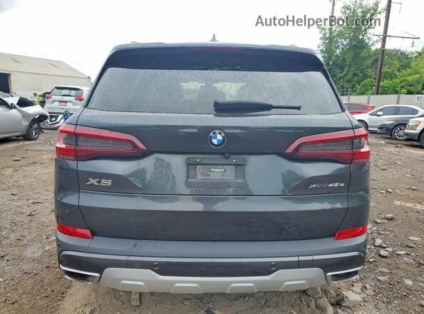 5UXTA6C07M9F25164 2021 BMW X5 Угольный Вид сзади