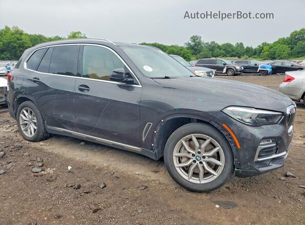 5UXTA6C07M9F25164 2021 BMW X5 Угольный Передняя правая четверть