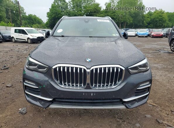 5UXTA6C07M9F25164 2021 BMW X5 Угольный Вид спереди