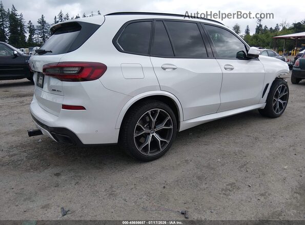 5UXTA6C07M9F49061 2021 BMW X5 White Задня права чверть