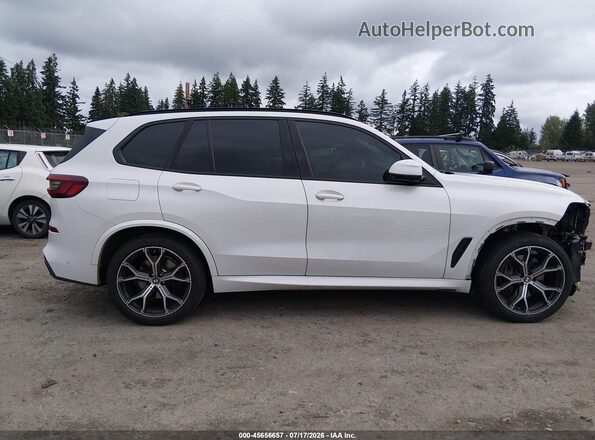 5UXTA6C07M9F49061 2021 BMW X5 White Панорамний вид салону 360°