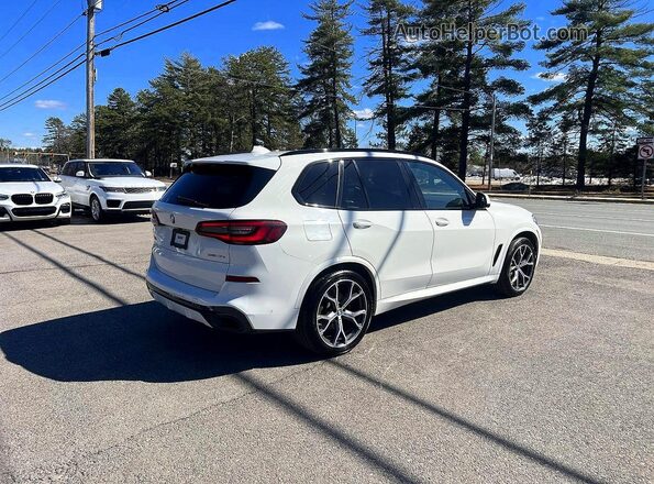 5UXTA6C08M9D84086 2021 BMW X5 White Առջևի աջ