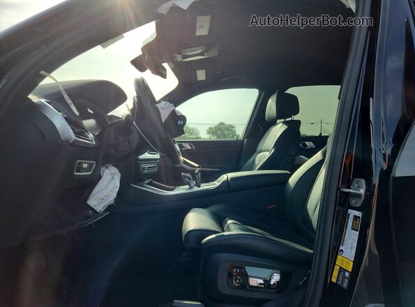 5UXTA6C0XM9H51876 2021 BMW X5 Black Vista interior delantera