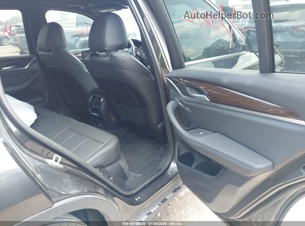 5UXTR7C50KLR39510 2019 BMW X3 Black VIN კოდის სტიკერის ხედი