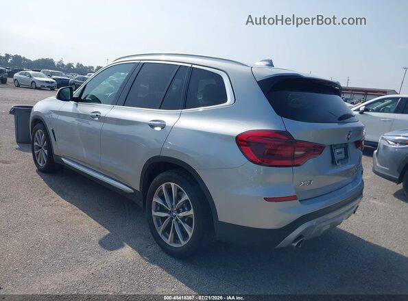 5UXTR7C50KLR46702 2019 BMW X3 Silver Հետևի ձախ