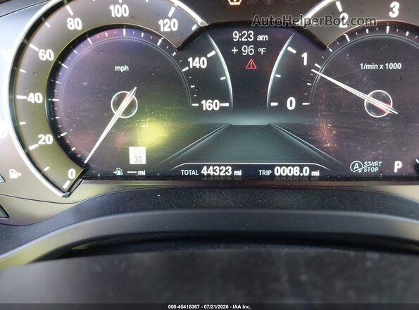 5UXTR7C50KLR46702 2019 BMW X3 Silver Հետևի նստատեղերի տեսք