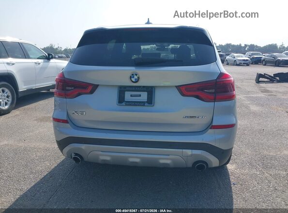 5UXTR7C50KLR46702 2019 BMW X3 Silver 