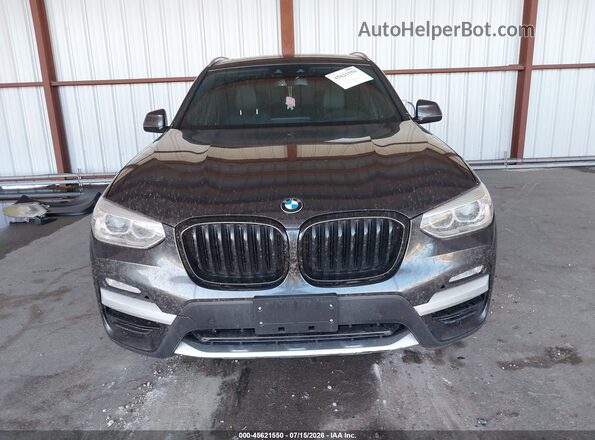 5UXTR7C51KLE94195 2019 BMW X3 Gray Front view