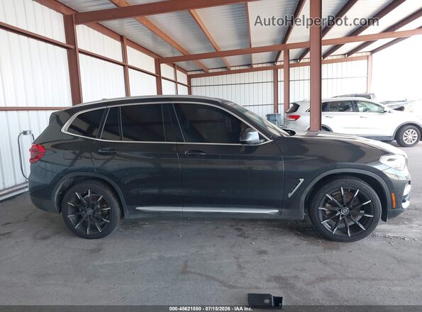5UXTR7C51KLE94195 2019 BMW X3 Gray Rear interior view
