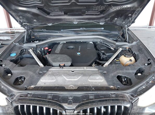 5UXTR7C51KLE94195 2019 BMW X3 Gray Rear view