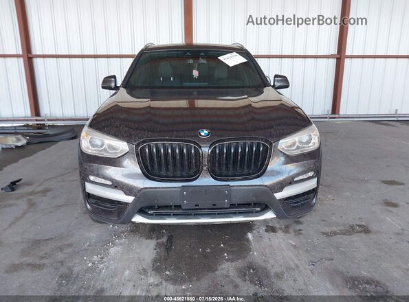 5UXTR7C51KLE94195 2019 BMW X3 Gray Instrument cluster view