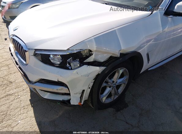 5UXTR7C51KLE98084 2019 BMW X3 Белый Вид спереди