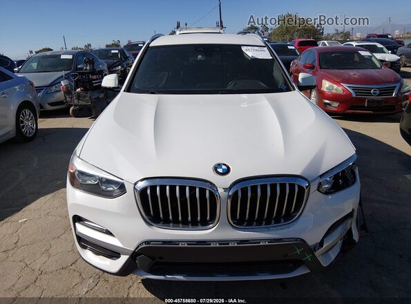5UXTR7C51KLE98084 2019 BMW X3 Белый Вид щитка приборов