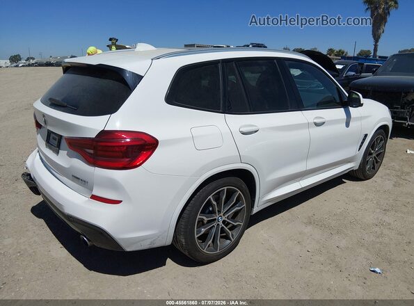5UXTR7C51KLF31083 2019 BMW X3 White Tył prawy