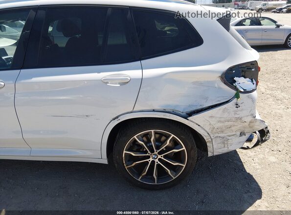5UXTR7C51KLF31083 2019 BMW X3 White Widok z przodu