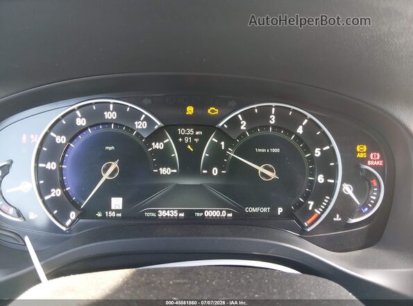 5UXTR7C51KLF31083 2019 BMW X3 White Widok tylnych siedzeń