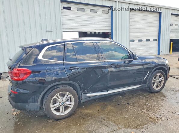 5UXTR7C51KLR39631 2019 BMW X3 Черный Задняя правая четверть