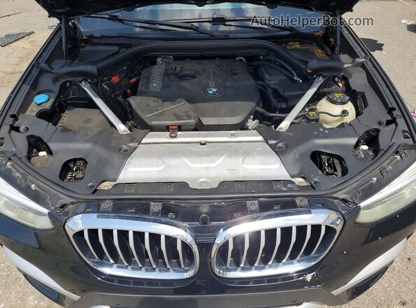 5UXTR7C51KLR39631 2019 BMW X3 Черный Вид подкапотного пространства