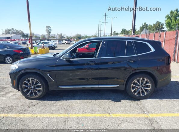 5UXTR7C52KLF24109 2019 BMW X3 Black 