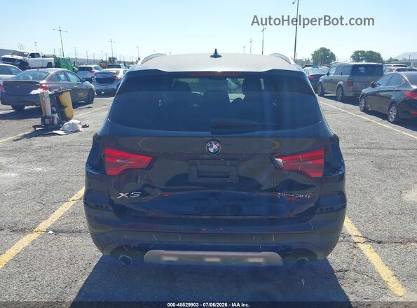 5UXTR7C52KLF24109 2019 BMW X3 Black 