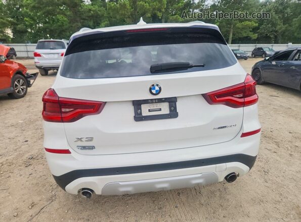 5UXTR7C52KLF26278 2019 BMW X3 Белый Вид сзади