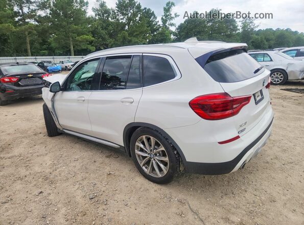 5UXTR7C52KLF26278 2019 BMW X3 Белый Задняя левая четверть