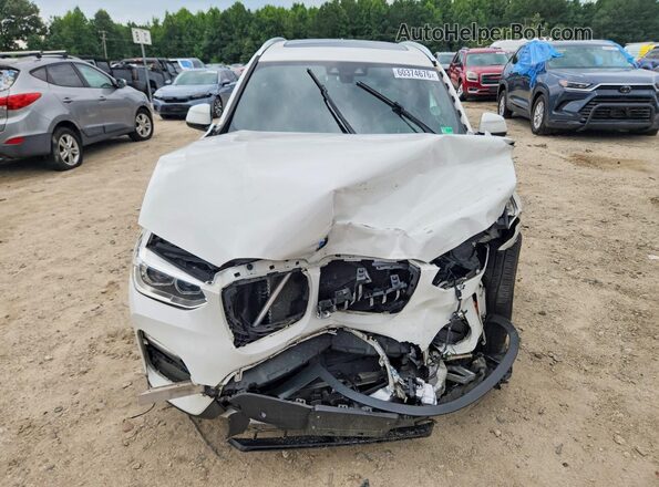 5UXTR7C52KLF26278 2019 BMW X3 Белый Вид спереди