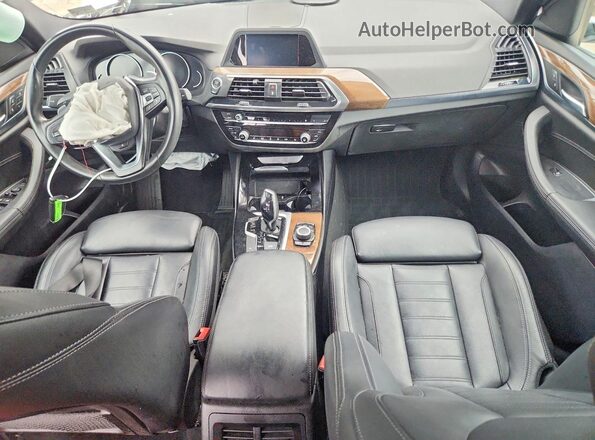 5UXTR7C52KLF26278 2019 BMW X3 Белый Вид панели приборов