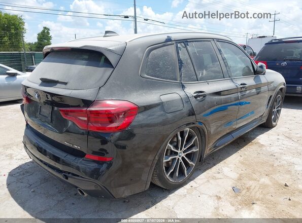 5UXTR7C52KLF31609 2019 BMW X3 Black Հետևի աջ