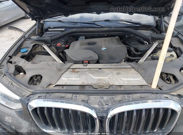 5UXTR7C52KLF31609 2019 BMW X3 Black Հետևի տեսք