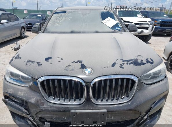5UXTR7C52KLF31609 2019 BMW X3 Black Առջևի վահանակի տեսք
