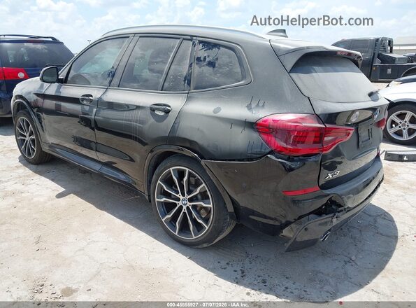 5UXTR7C52KLF31609 2019 BMW X3 Black Հետևի ձախ