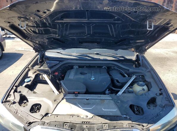 5UXTR7C52KLF32811 2019 BMW X3 Black Widok wnętrza z tyłu
