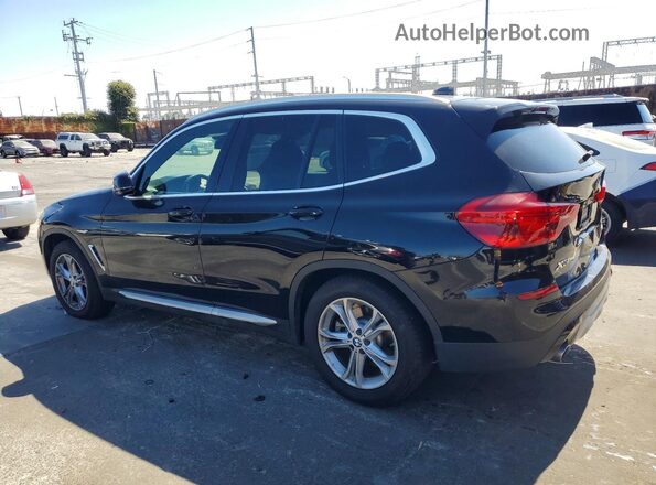 5UXTR7C52KLF32811 2019 BMW X3 Black Tył lewy